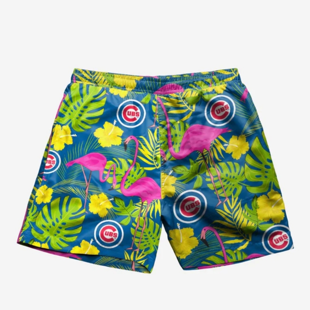 Chicago cubs swim trunks